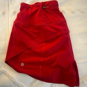 lululemon dark red Speed Up High-Rise 4”